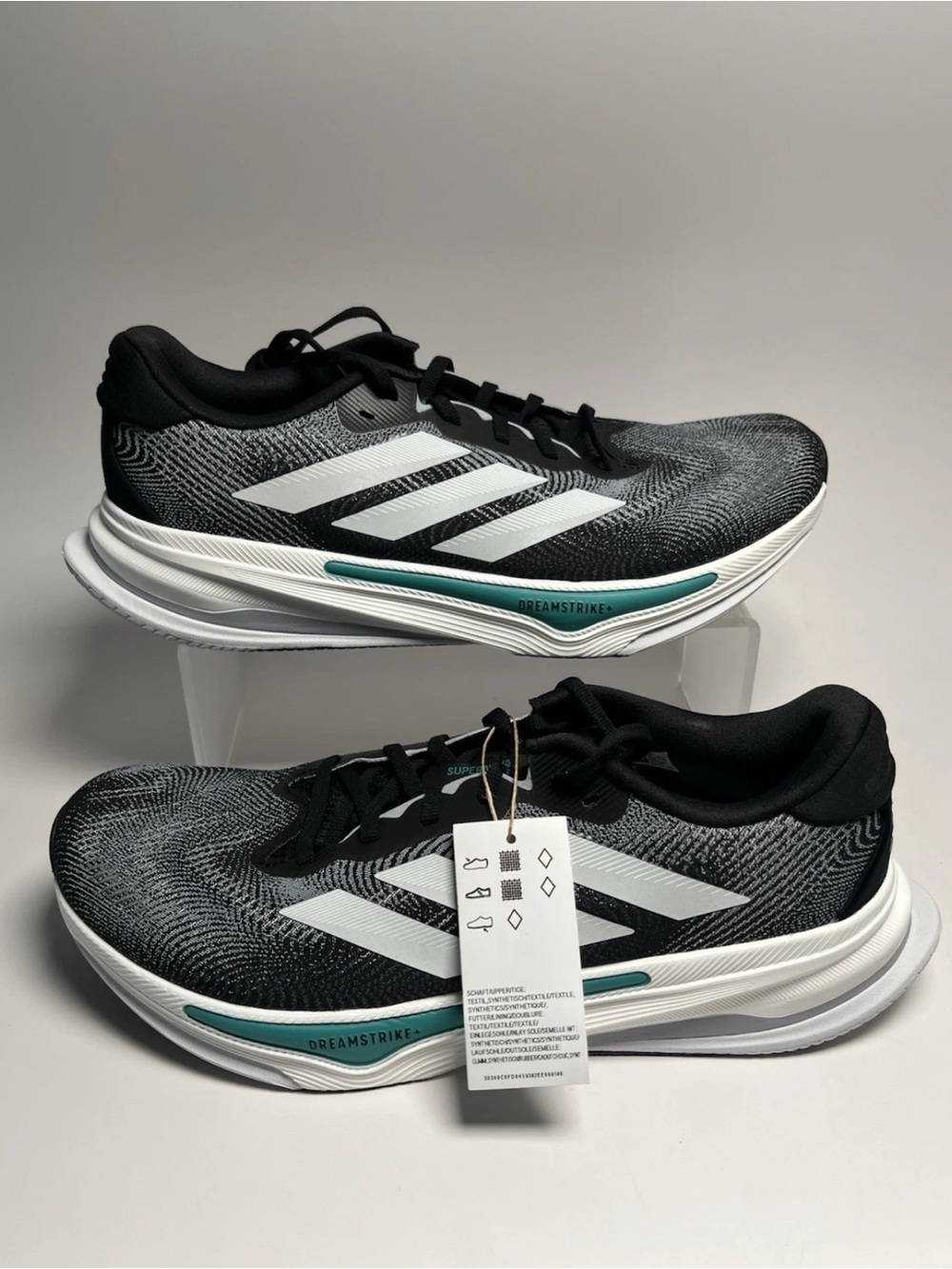 adidas Supernova Prima 2 Running Black Sneakers Athletic Shoes JS1887 Mens 11